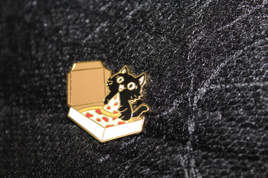 Pizza Cat Pins